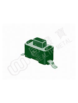 кнопка тактовая TD-02XCY 2-pin h=8.0 мм.(100 штук)