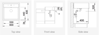 Мойка Blanco Panor 60