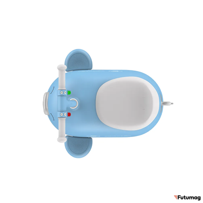 Электросамокат детский Spetime E9 Max голубой