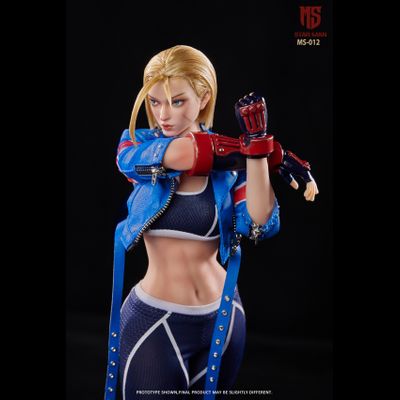 Кэмми Уайт (Street Fighter 6) - Коллекционная фигурка 1/6 Female Agent Blue Bee (MS-012) - STAR MAN