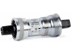 Каретка Shimano BB-UN55, 68/122,5 мм, с болтами, EBBUN55B22