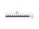 Декоративная панель W108-2600 ZIGZAG