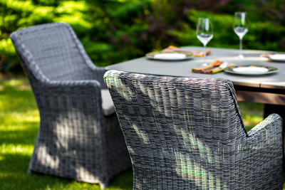 Плетеный обеденный комплект SUNSTONE