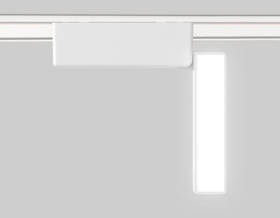 Светильник светодиодный трековый для шинопровода Magnetic Ultra Slim GV 1477 WH белый IP20 5W 4200K 48V 122*26*80