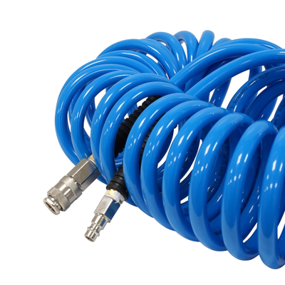 Спиральный воздушный шланг JETA PRO с фитингами 15 метров
