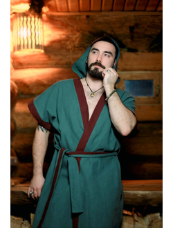 Кимано-халат из крапивы  Дар Мастера