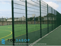 Сварной 2Д забор в полимере от производителя