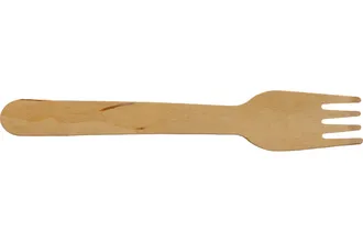Вилки деревянные 14 см, 10 шт