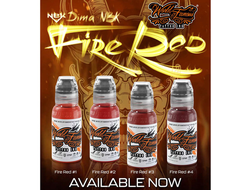 Dima NBK - Fire Red set - "World Famous" (США 4 шт по 1OZ - 30 мл)
