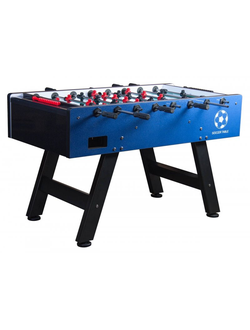 Настольный футбол (кикер) Weekend «Milan» (144 х 75,6, х 90 см, сине-черный)