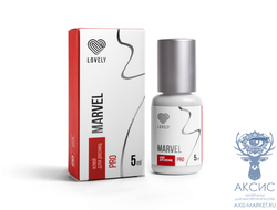 Клей чёрный Lovely "Marvel"