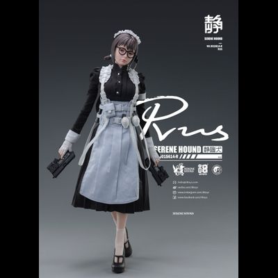 Боевая горничная Rus из отряда "CerBeRus" - КОЛЛЕКЦИОННАЯ ФИГУРКА 1/6 Be Serene Hound Troop (501S614-R) - I8 Toys