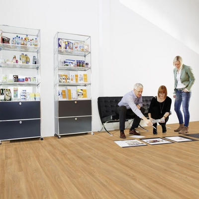 Виниловый пол Wineo 400 Wood Summer Oak Golden DB00118 клеевой