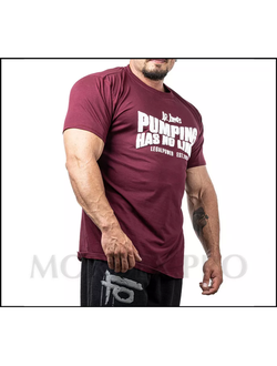 Футболка спортивная Legal Power   Heavy Jersey 2395-867 бордовый