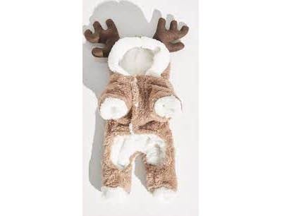 Плюшевый костюм Оленя для собак и кошек