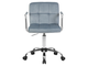 Офисное кресло для персонала DOBRIN TERRY, пудрово-голубой велюр (MJ9-74)