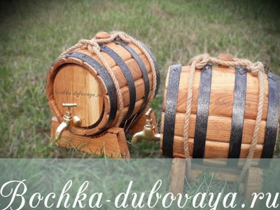 Дубовая бочка для вина 3 литра