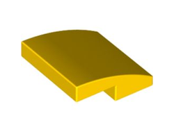 Slope, Curved 2 x 2 x 2/3, Yellow (15068 / 6079007)