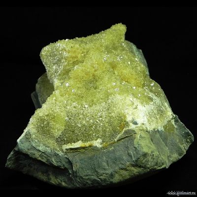 Кальцит на Септарии с кристаллами барита. Россия. 180*150*105мм