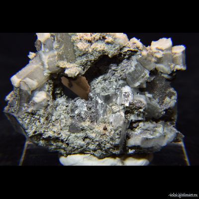 Натролит, друза кристаллов. Россия. 50*45*38мм