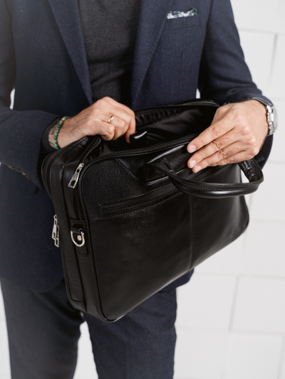 Сумка для ноутбука Montesano black (арт. 1006-01)