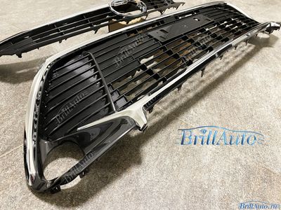 Решетка Toyota Camry 55 в стиле Exclusive 2 шт