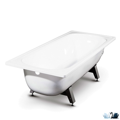 Ванна стальная VIZ Antika, толщина стали 1,8 мм, прямоугольной формы