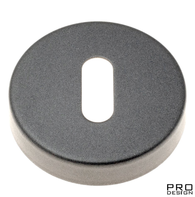 Накладка под ключ буратино на круглом основании Fratelli Cattini KEY-7 GA антрацит серый 2 шт.