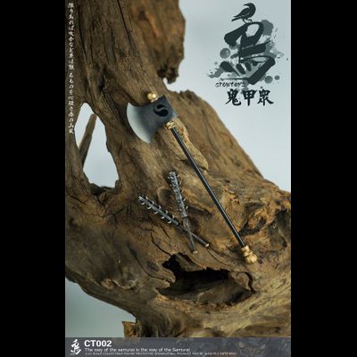 Жук-самурай с топором - Коллекционная ФИГУРКА 1/12 scale Samurai Beetle Brave Airo (CT002) - CROWTOYS