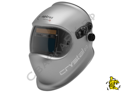 Маска сварщика &quot;Хамелеон&quot; Optrel Crystal CLT 2.0 2/4-12DIN обзор 100x50мм серебристая