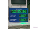 Информационное табло уровня травматизма 2.0 (зеленый/синий)