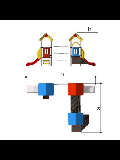 Детский игровой комплекс Romana 104.12.00