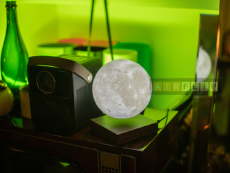 Левитирующая луна Missione moon (натуральное дерево)
