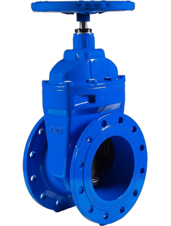 Задвижка чугунная с обрезиненным клином RSV03 DN350 PN10