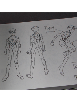 Оригинальный Арт Бук Neon Genesis Evangelion - Artworks Book 2015 Edition (Евангелион заметки аниматоров)