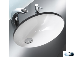 Раковина врезная снизу, 52 см, Vitra Arkitekt 6069B003-0012