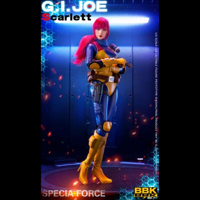 Скарлетт (G.I.Joe series) - Коллекционная ФИГУРКА 1/6 G.I.JOE Scarlett (BBK013) - BBK