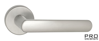 Дверная ручка на круглом основании Fratelli Cattini "NEVADA" 7-CS матовый хром