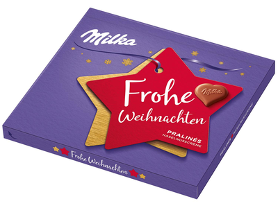 Конфеты Milka Pralines Hazelnut Cream 110G