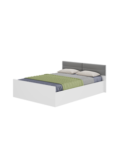 Фьюжн Кровать 1,6  КР-18 белый (без основания)