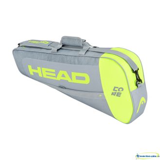 Теннисная сумка Head Core 3R Pro (silver-lime) 2021