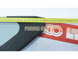 Пороги подножки "Classik Silver" 2000 мм для Toyota HILUX VIII 2015-2024