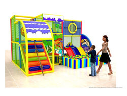 Детский лабиринт «Виражи»