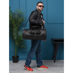 Кожаная дорожная сумка Belforte brown (арт. 4011-04)