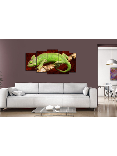 Модульная картина &quot;Хамелеон&quot;