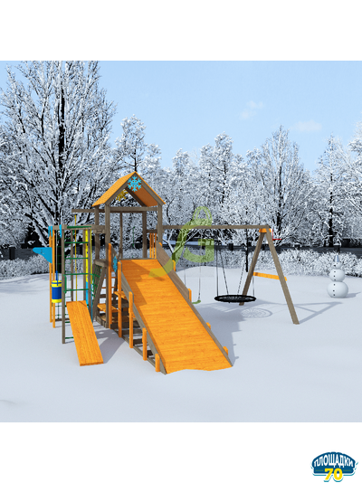 Детская площадка IgraGrad Спорт 1 с зимним модулем