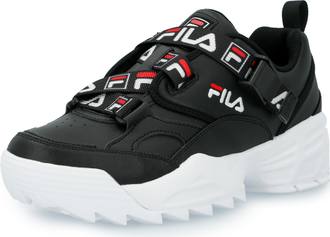 Кроссовки FILA FAST CHARGE Черно-белые женские (36-41)