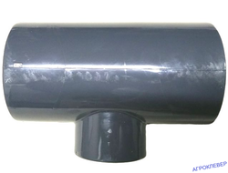 Тройник ПВХ клеевой понижающий 90° 90 х 63 мм