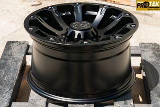 Комплект дисков R17 9,0J ET+20 6*139,7 Black Rhino Sidewinder Черный матовый (R595)