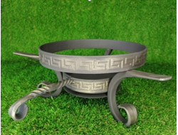 ПОДСТАВКА КОВАНАЯ ПОД САДЖ С РУЧКОЙ (Черпаком)